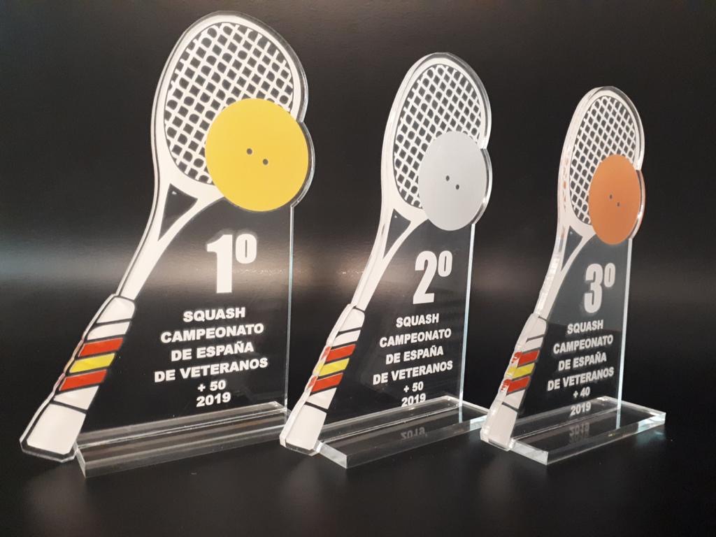 Trofeos Campeonato de España de Squash