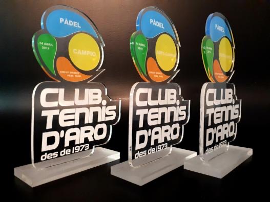 Trofeos Tenis Club Tennis d’Aro