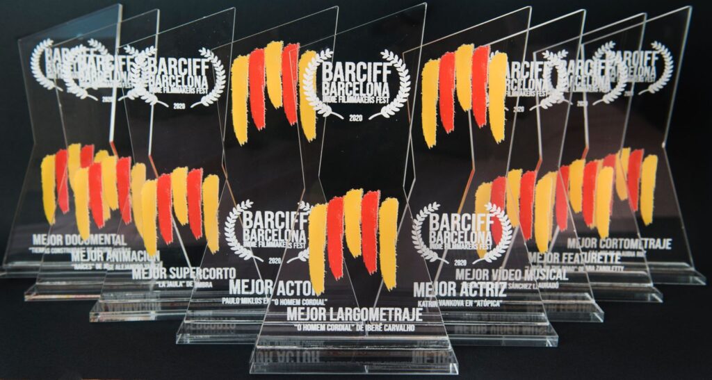 Trofeos Festival de Cine Barciff Barcelona