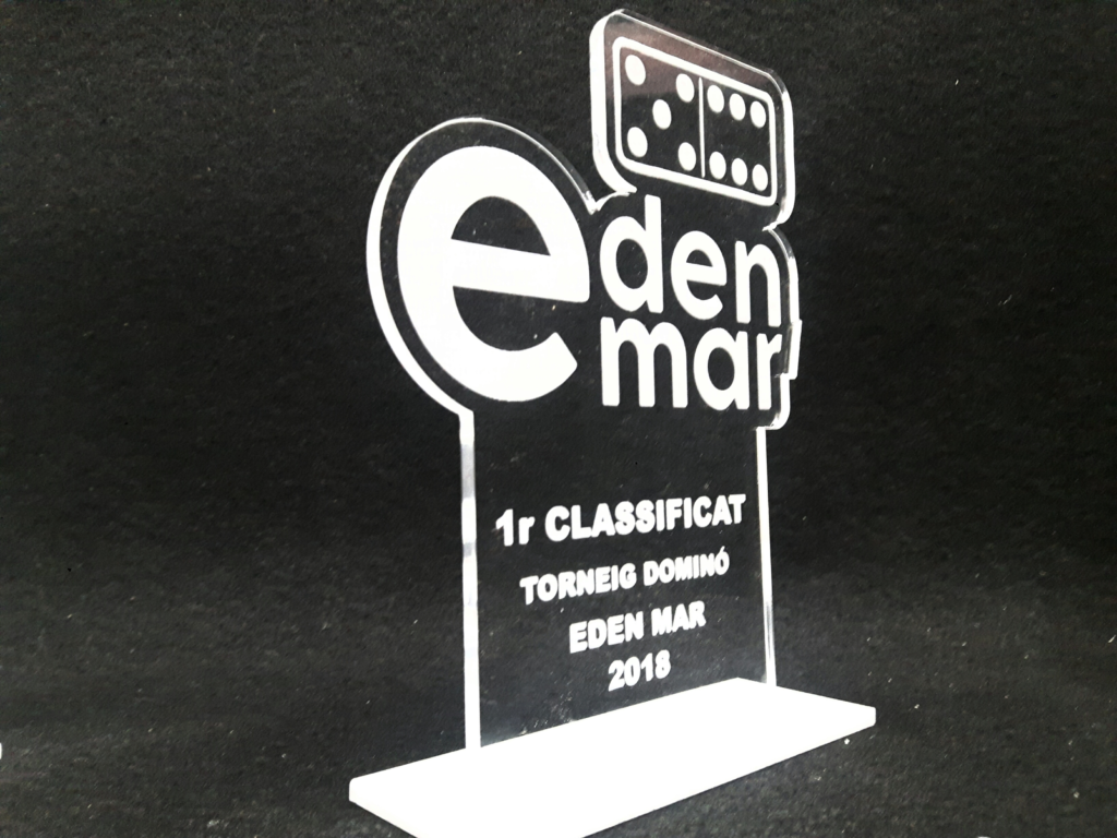 Trofeos de Domino personalizados Eden