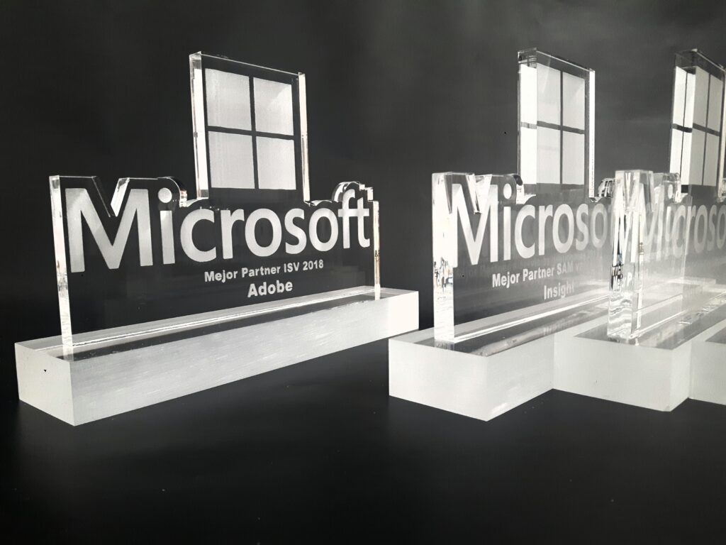 Trofeos de Reconocimiento Microsoft