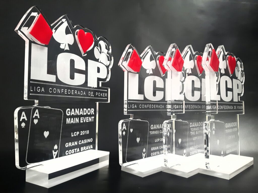 Trofeos Liga Confedarada de Póker